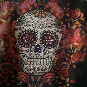 Sugar skull long sleeve top